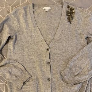 Gap Cardigan with Shoulder Embellishment